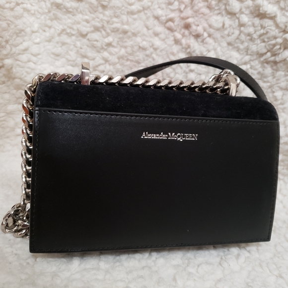 Alexander McQueen Mini Embellished Jewelled Satchel - Picture 3 of 13